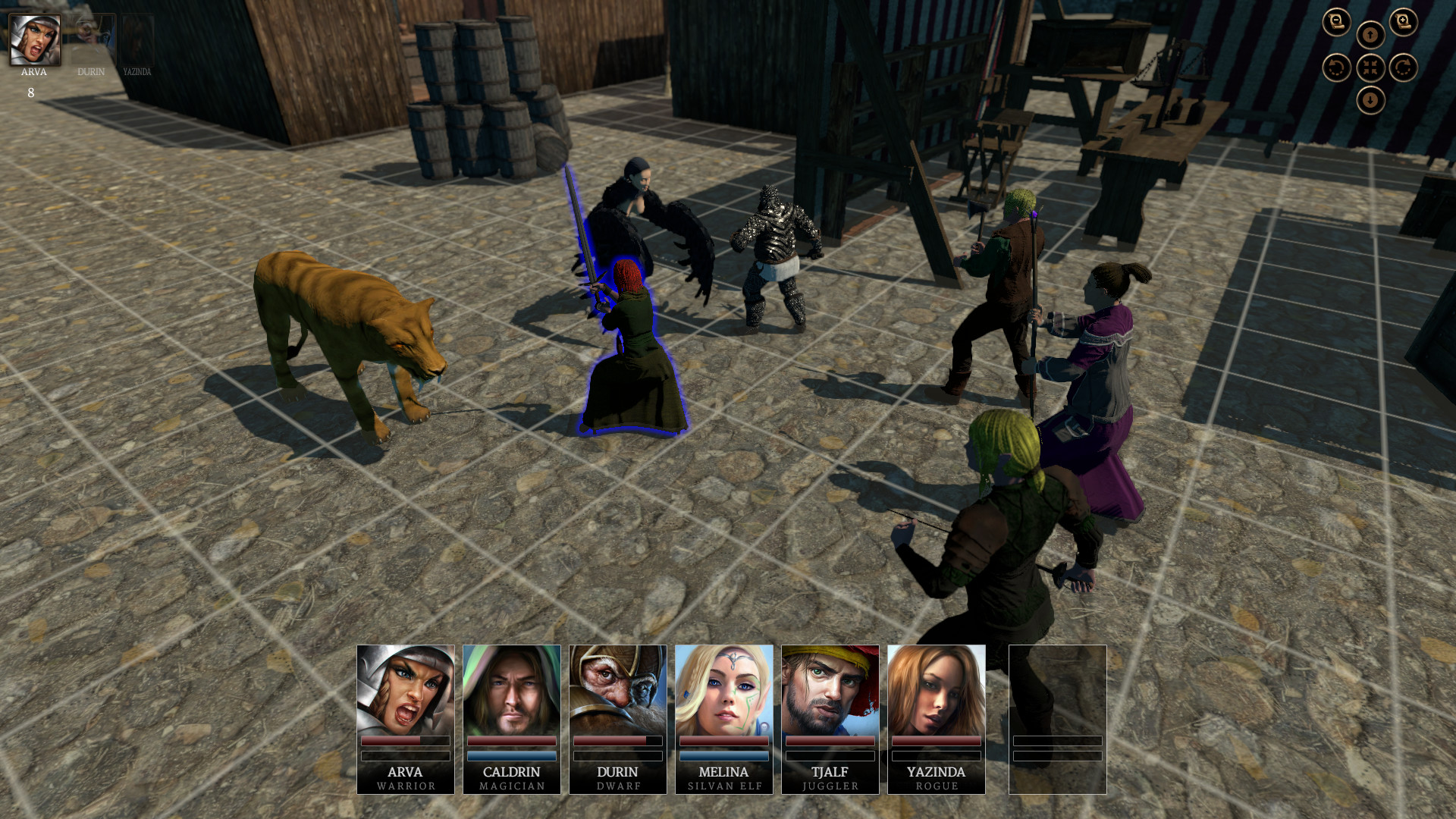 Скриншот из игры Realms of Arkania: Star Trail - 26