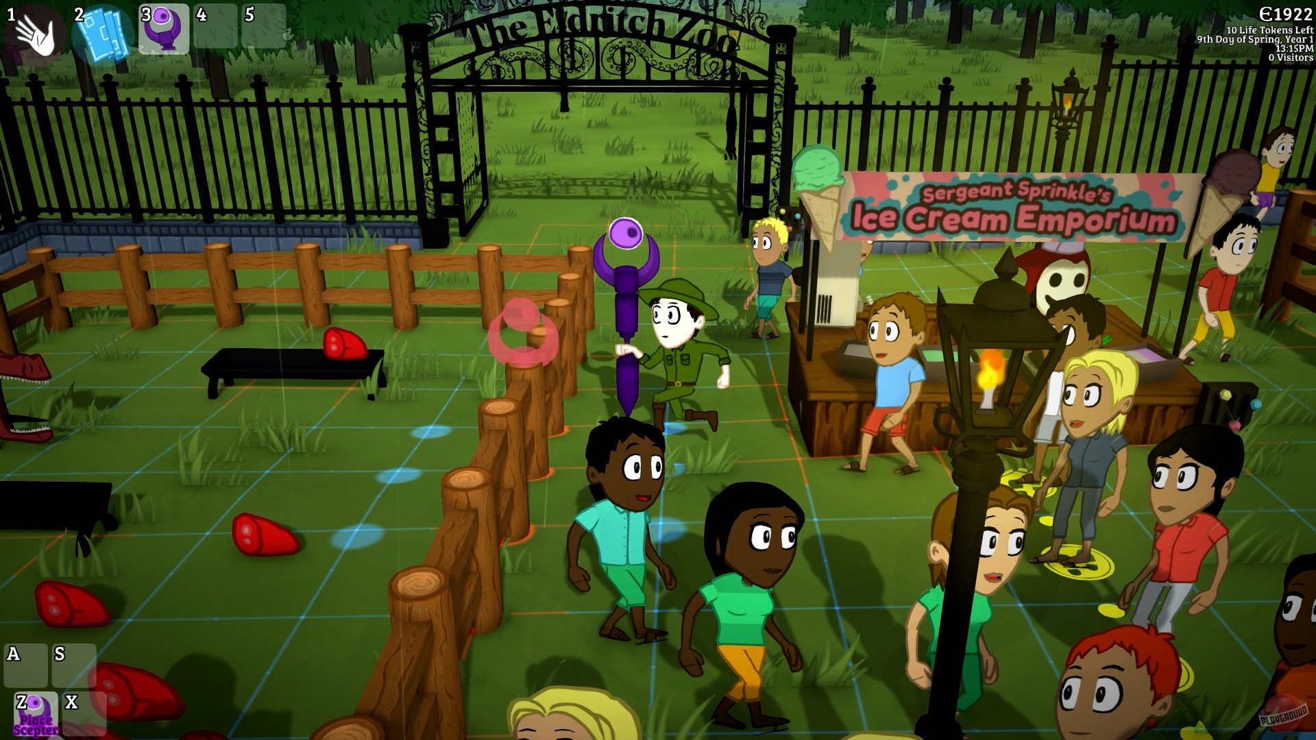 Скриншот из игры The Eldritch Zookeeper - 9