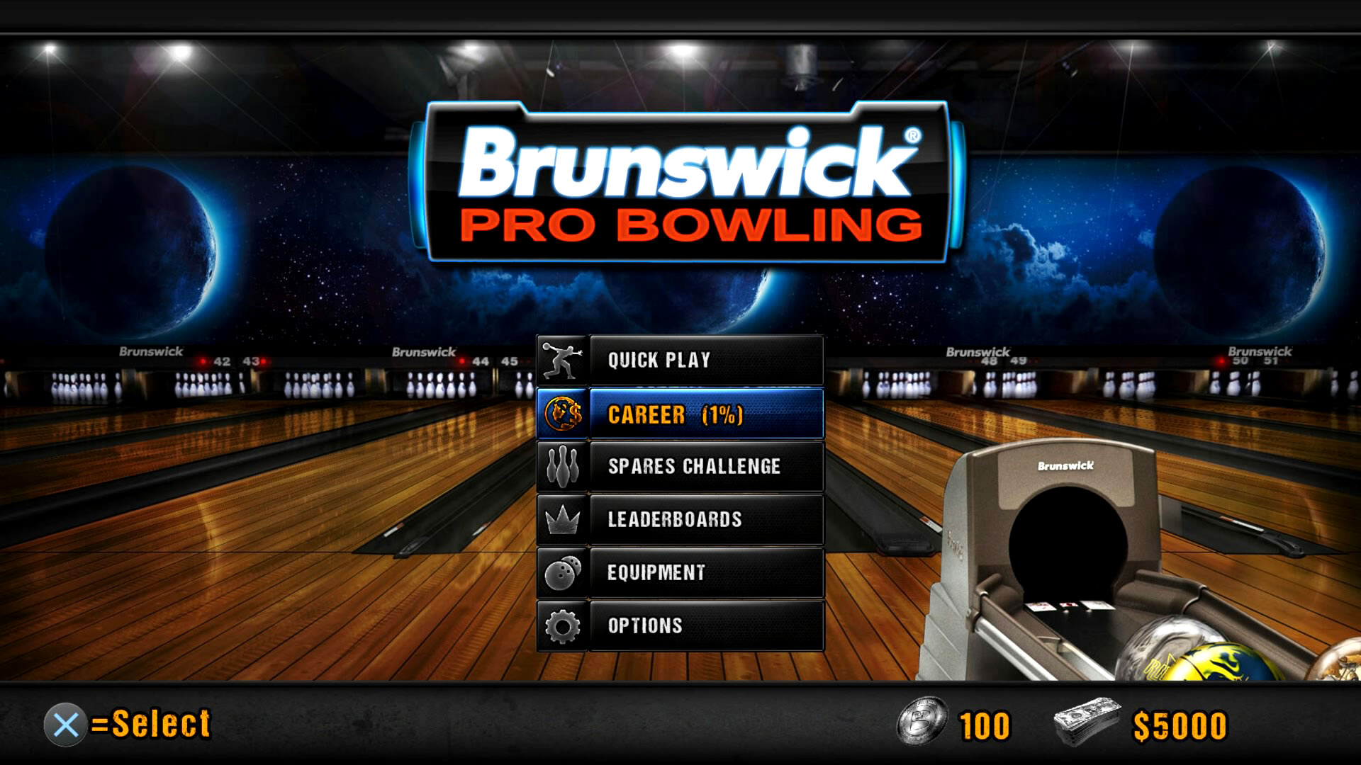 Скриншот из игры Brunswick Pro Bowling - 16