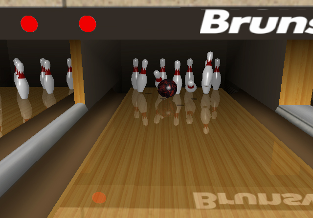 Скриншот из игры Brunswick Pro Bowling - 98