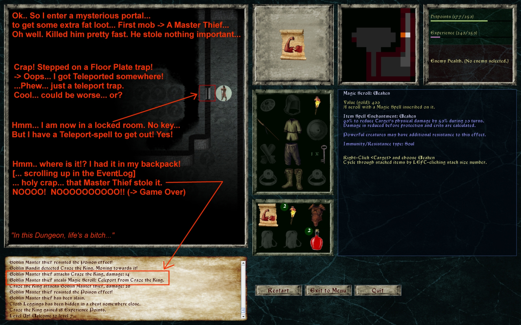 Скриншот из игры Lord of the Dark Castle - 10