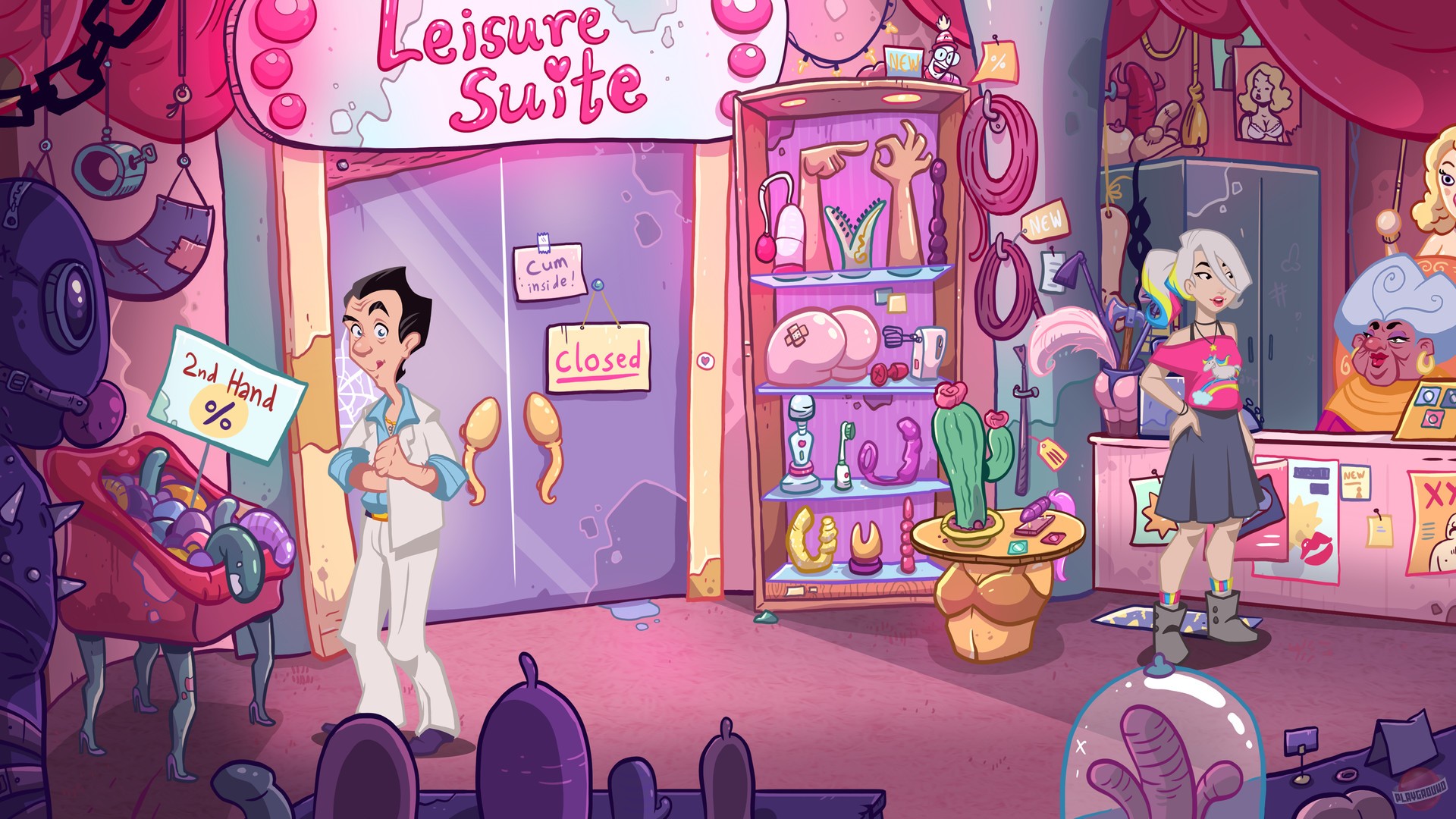 Скриншот из игры Leisure Suit Larry - Wet Dreams Don't Dry - 38
