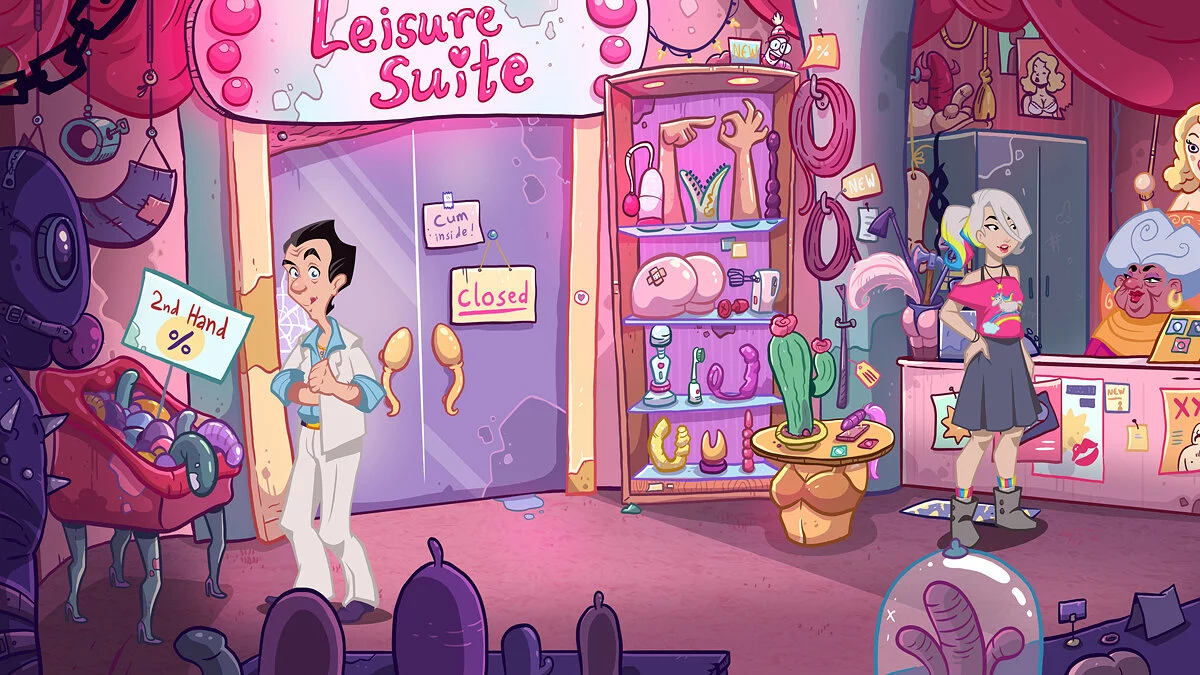 Скриншот из игры Leisure Suit Larry - Wet Dreams Don't Dry - 19