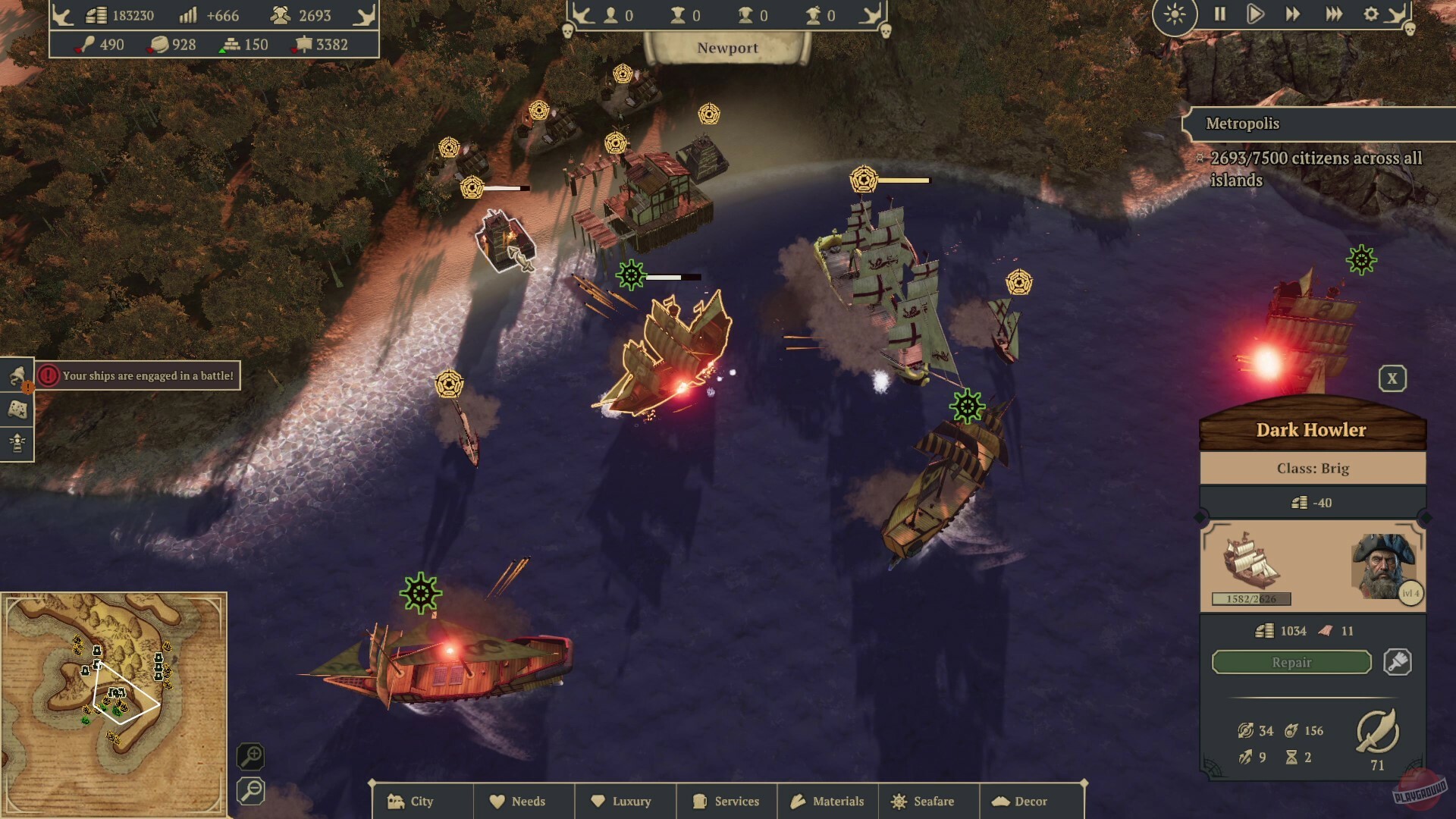 Скриншот из игры Republic of Pirates - 7