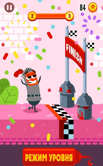 Скриншот из игры Run Sausage Run - 3