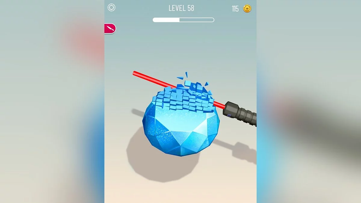 Скриншот из игры Soap Cutting - 7