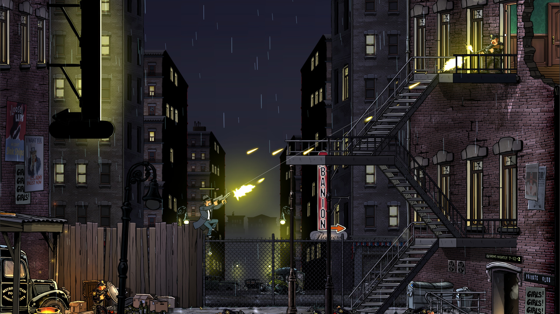 Скриншот из игры Guns, Gore and Cannoli 2 - 20