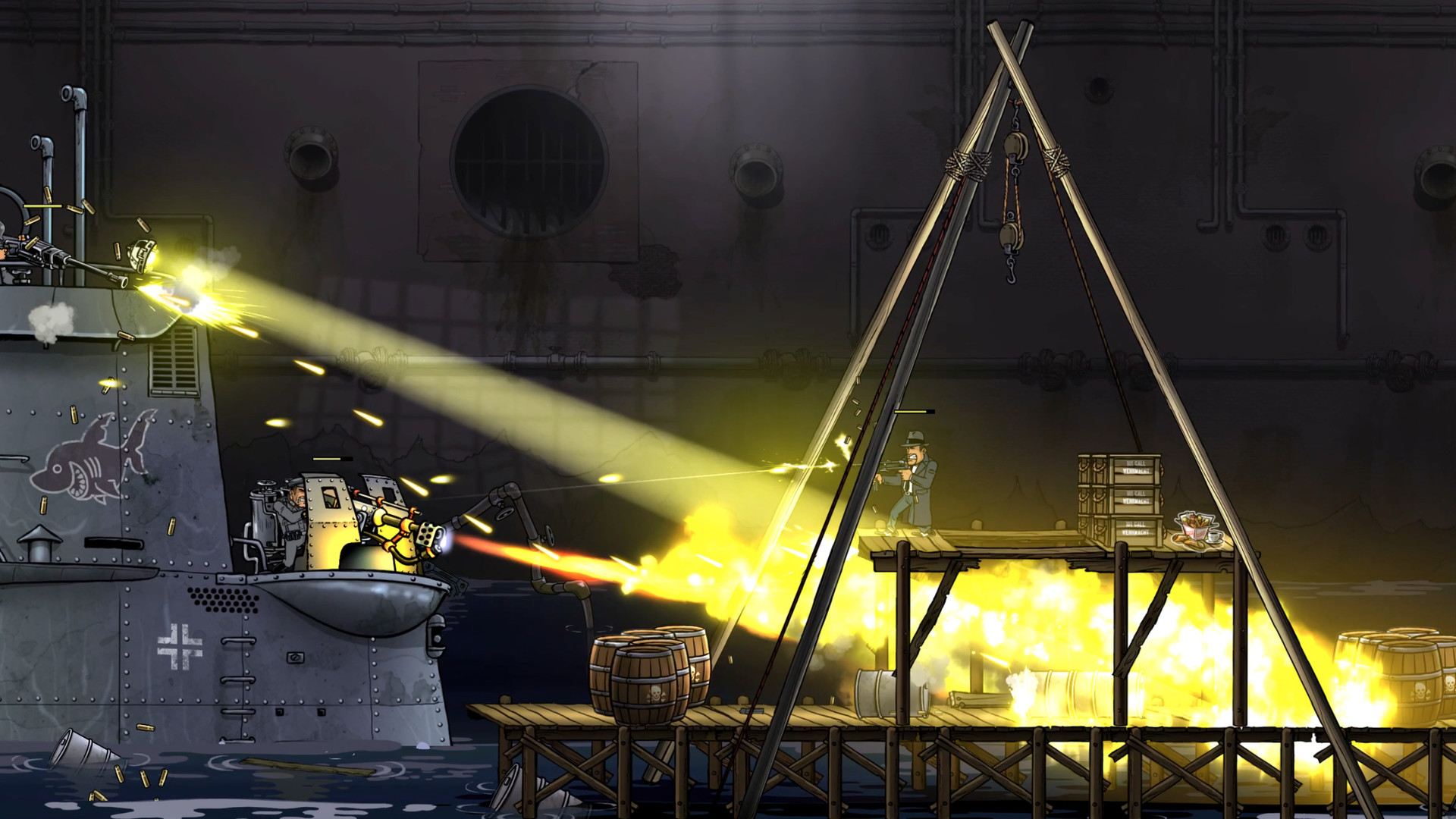 Скриншот из игры Guns, Gore and Cannoli 2 - 23