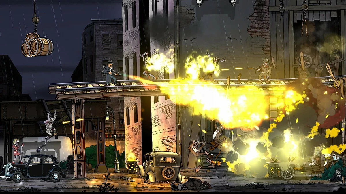 Скриншот из игры Guns, Gore & Cannoli 2 - 22