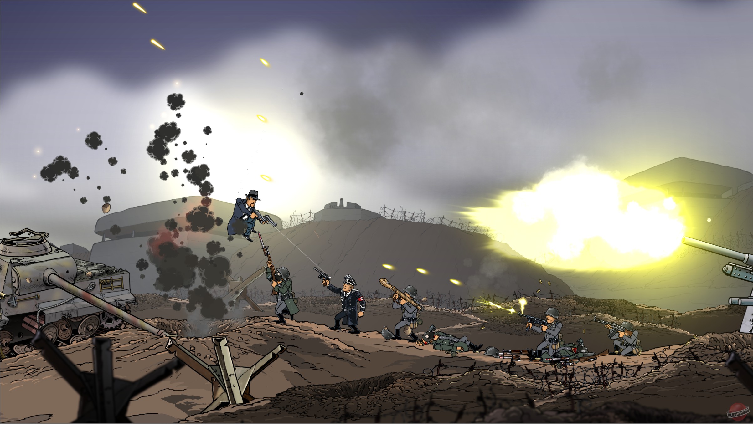 Скриншот из игры Guns, Gore & Cannoli 2 - 9