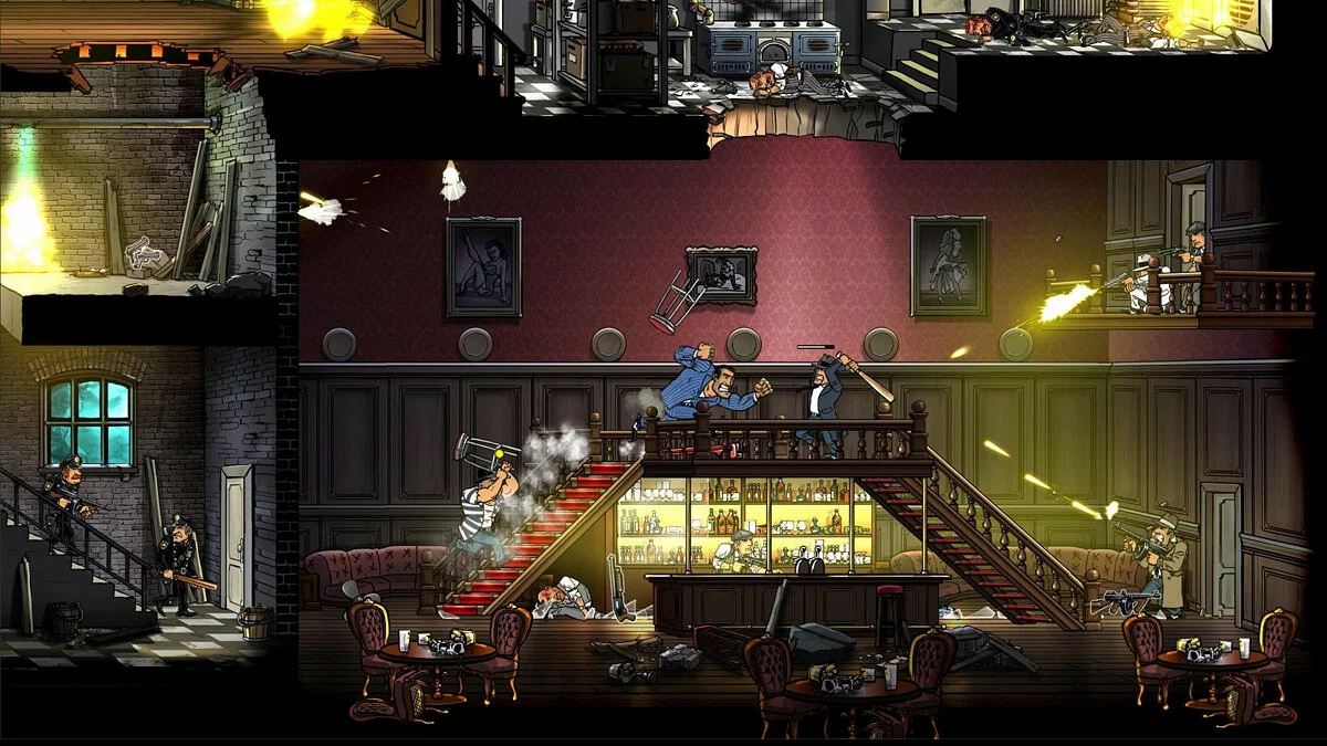 Скриншот из игры Guns, Gore & Cannoli 2 - 11