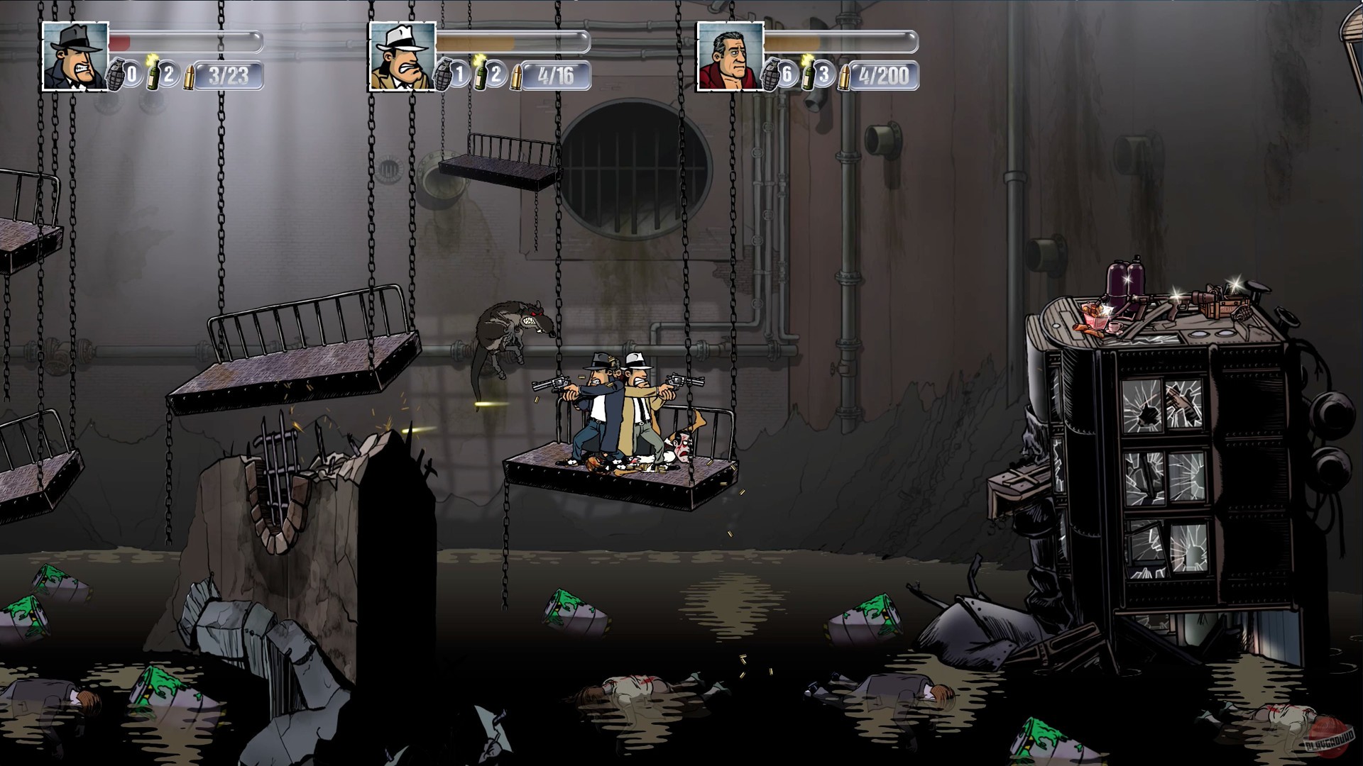 Скриншот из игры Guns, Gore & Cannoli - 27