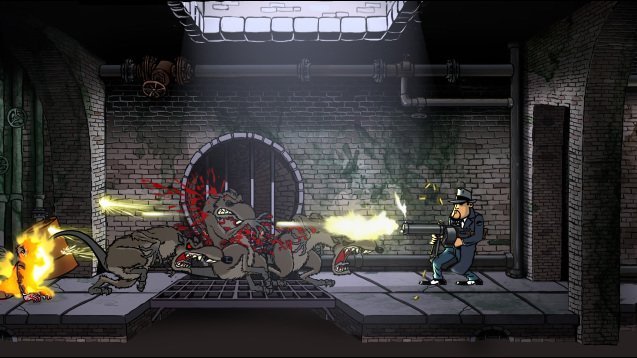 Скриншот из игры Guns, Gore & Cannoli - 17