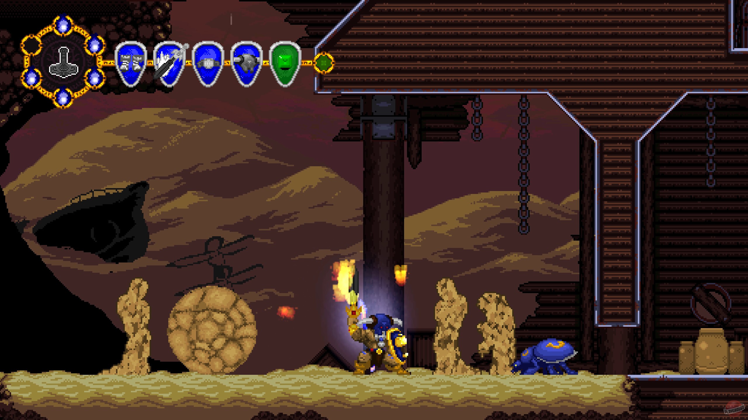 Скриншот из игры Volgarr the Viking 2 - 11