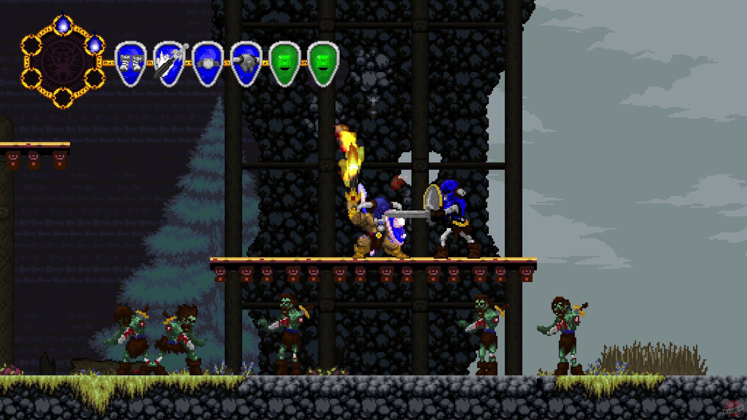 Скриншот из игры Volgarr the Viking 2 - 20