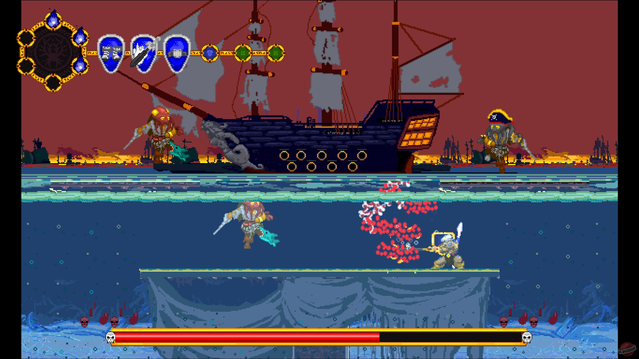 Скриншот из игры Volgarr the Viking 2 - 19