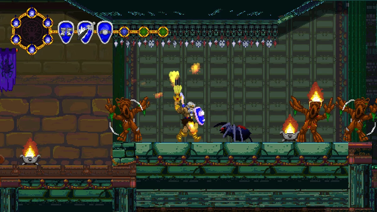 Скриншот из игры Volgarr the Viking 2 - 5