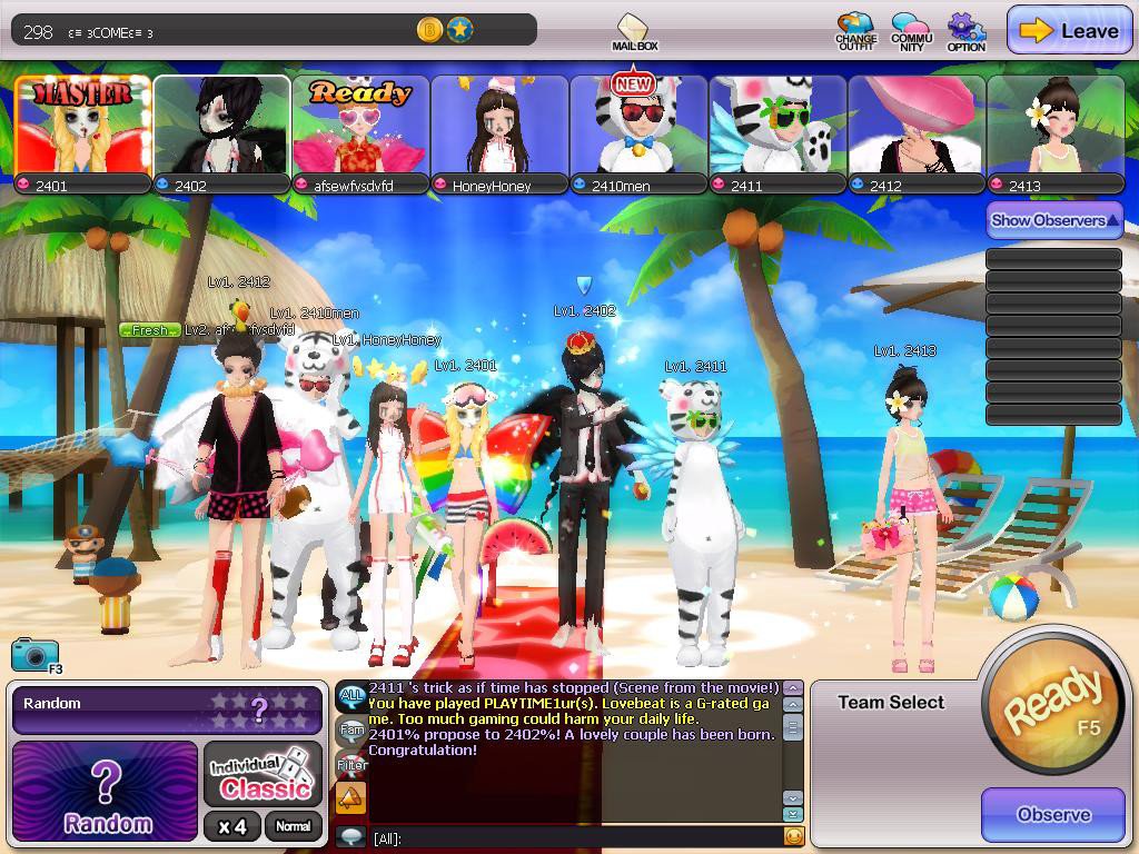 Скриншот из игры LoveBeat - 2