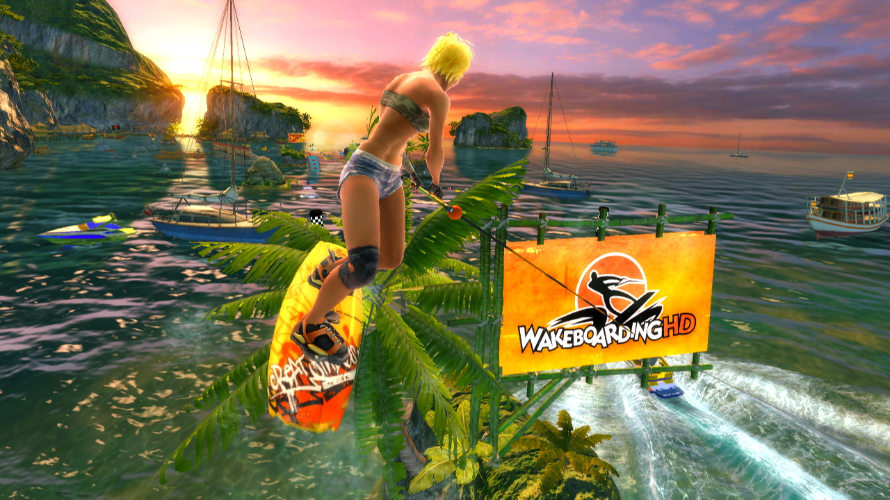 Скриншот из игры Wakeboarding HD - 99