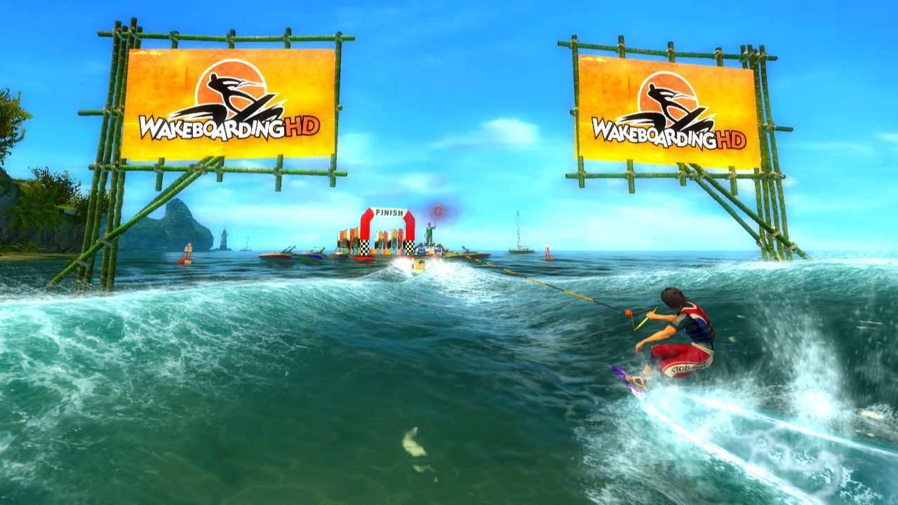 Скриншот из игры Wakeboarding HD - 18