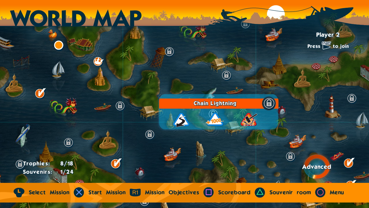 Скриншот из игры Wakeboarding HD - 142