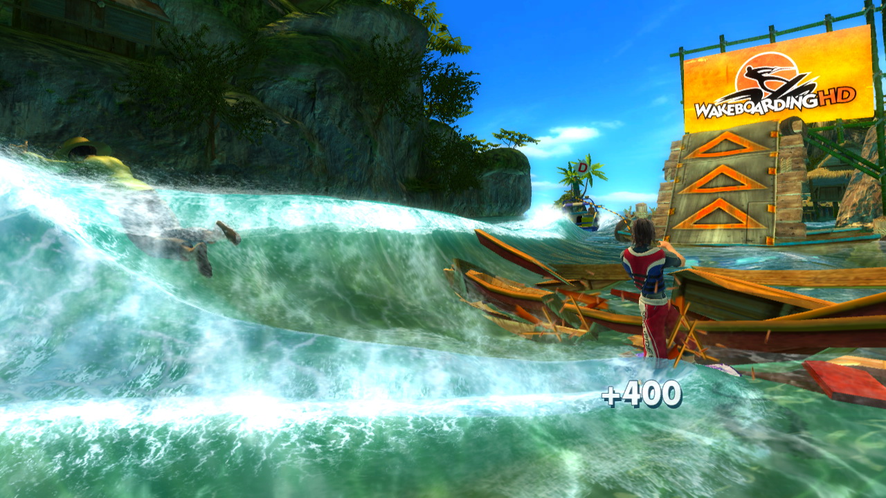 Скриншот из игры Wakeboarding HD - 63