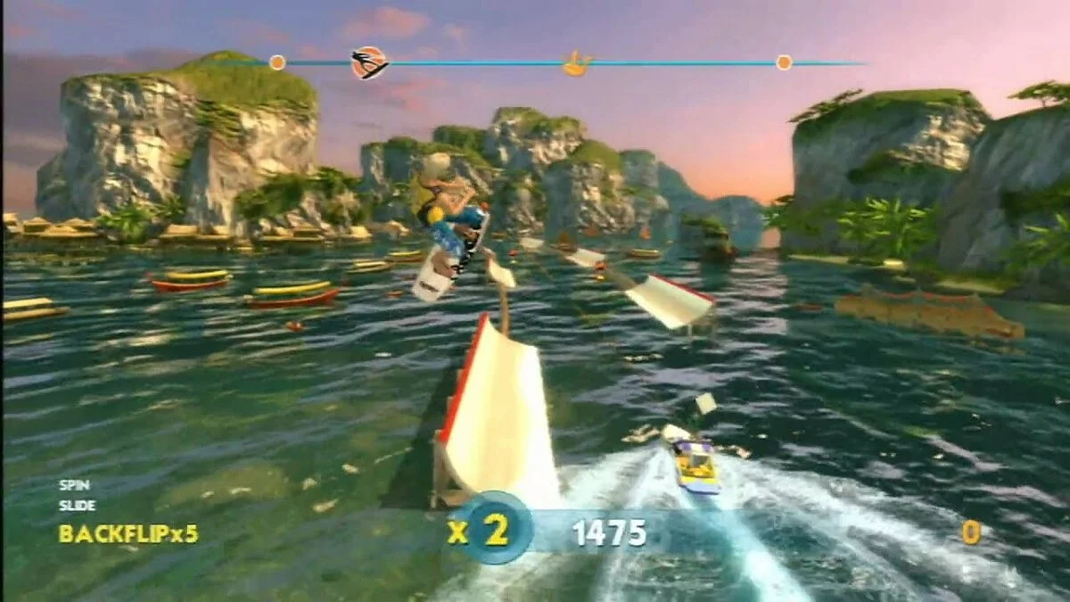 Скриншот из игры Wakeboarding HD - 21