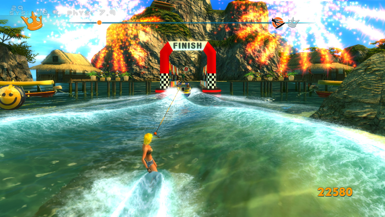 Скриншот из игры Wakeboarding HD - 32