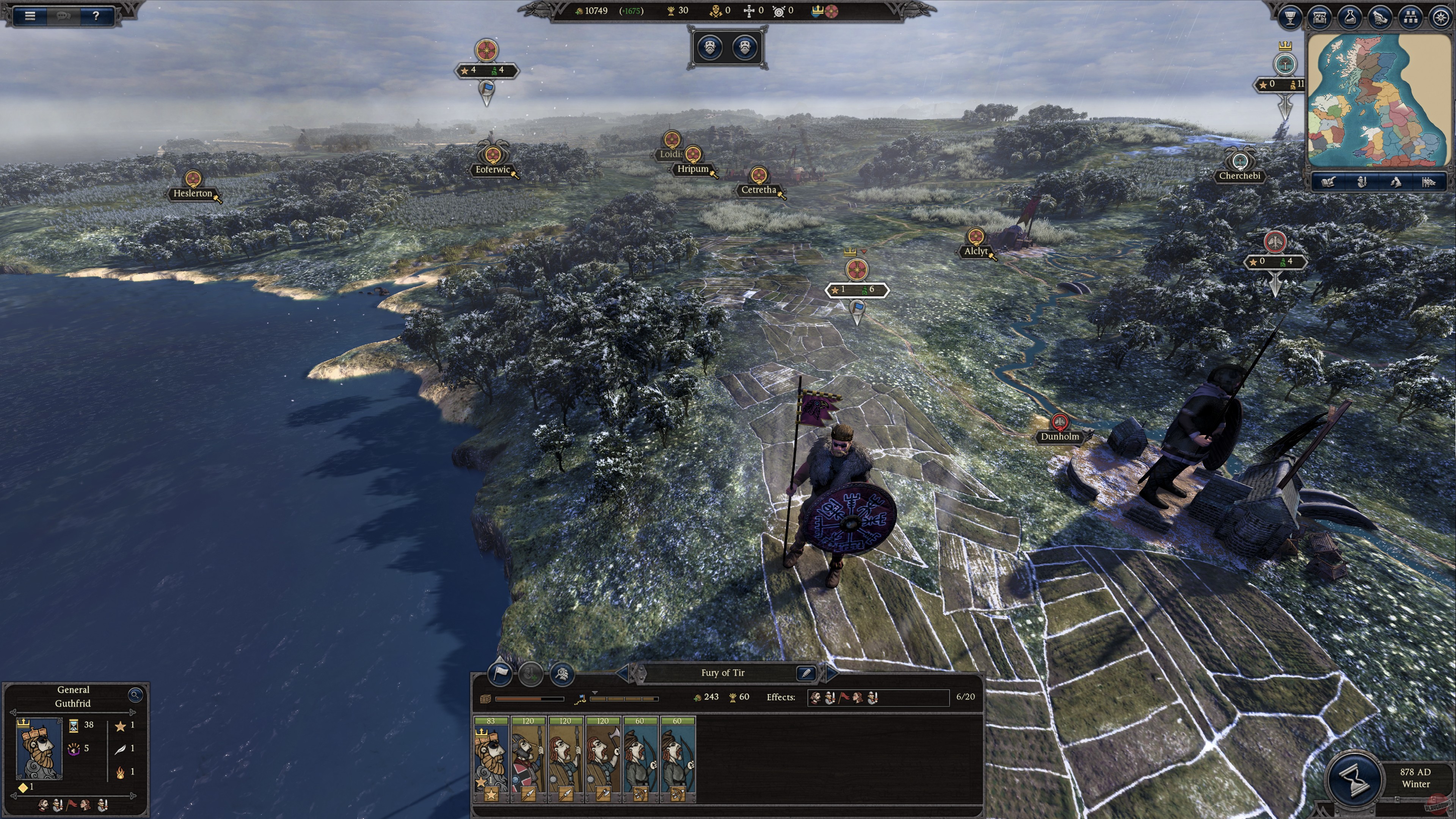 Скриншот из игры A Total War Saga: Thrones of Britannia - 33