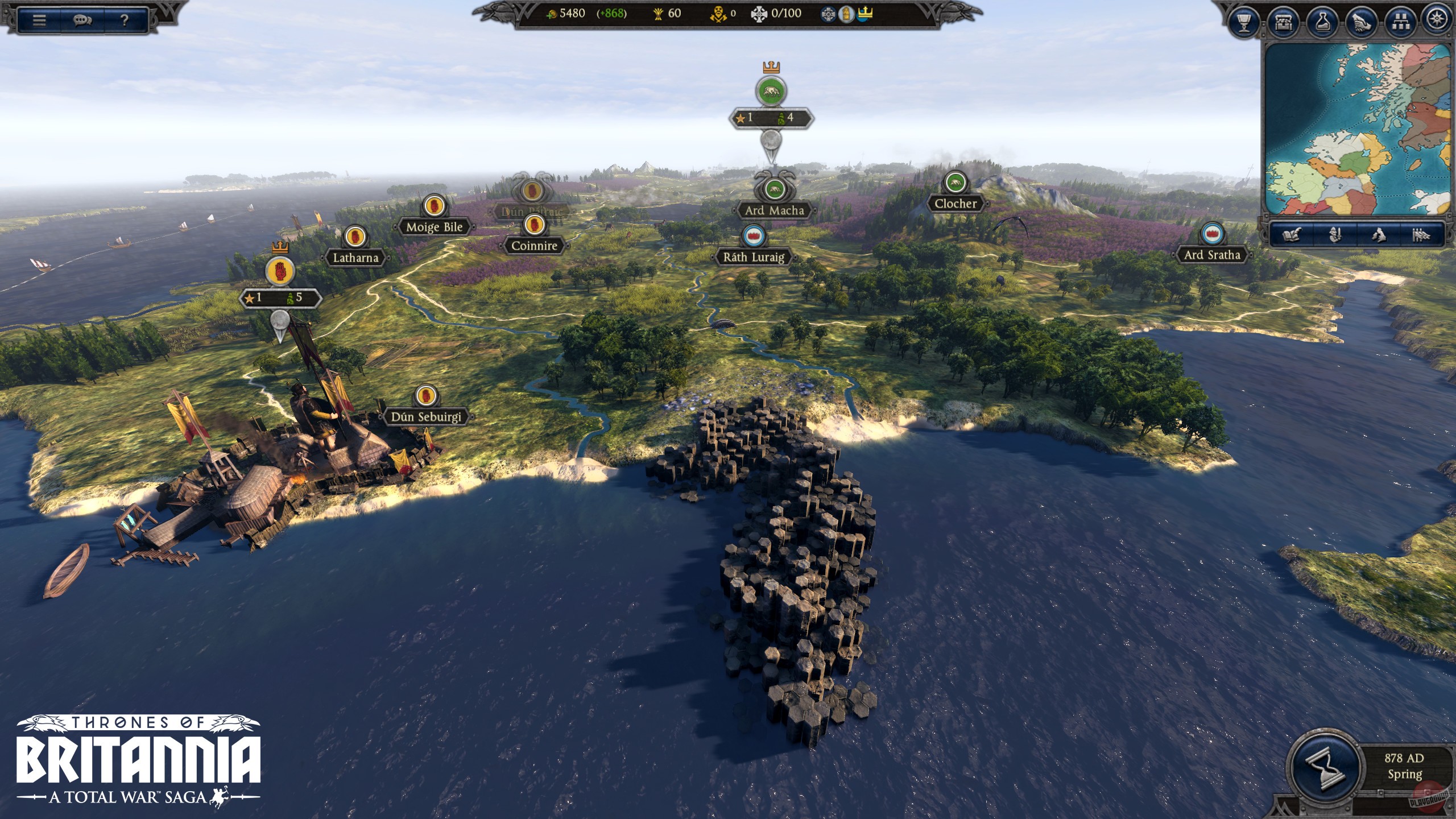 Скриншот из игры A Total War Saga: Thrones of Britannia - 36