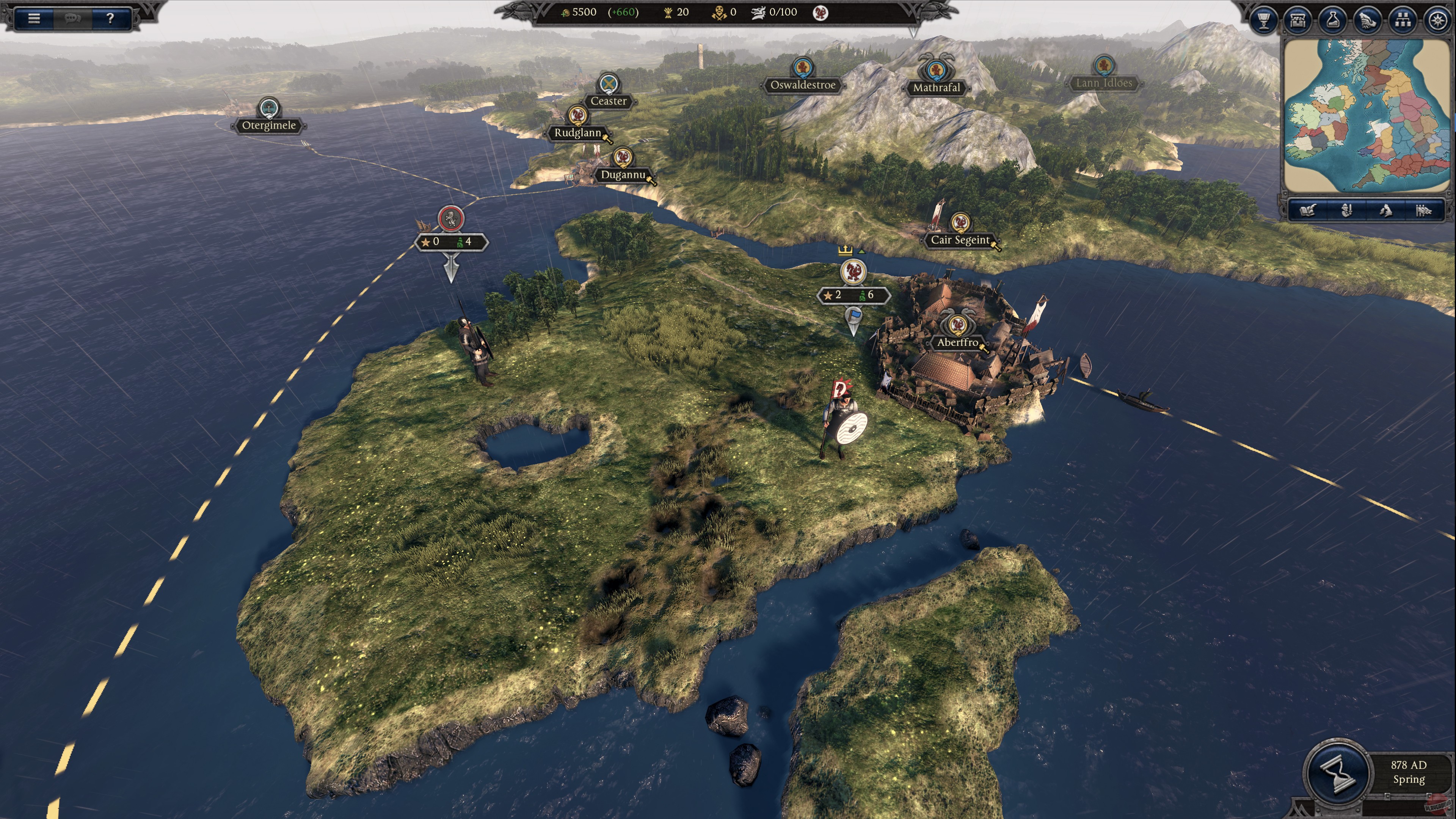 Скриншот из игры A Total War Saga: Thrones of Britannia - 12