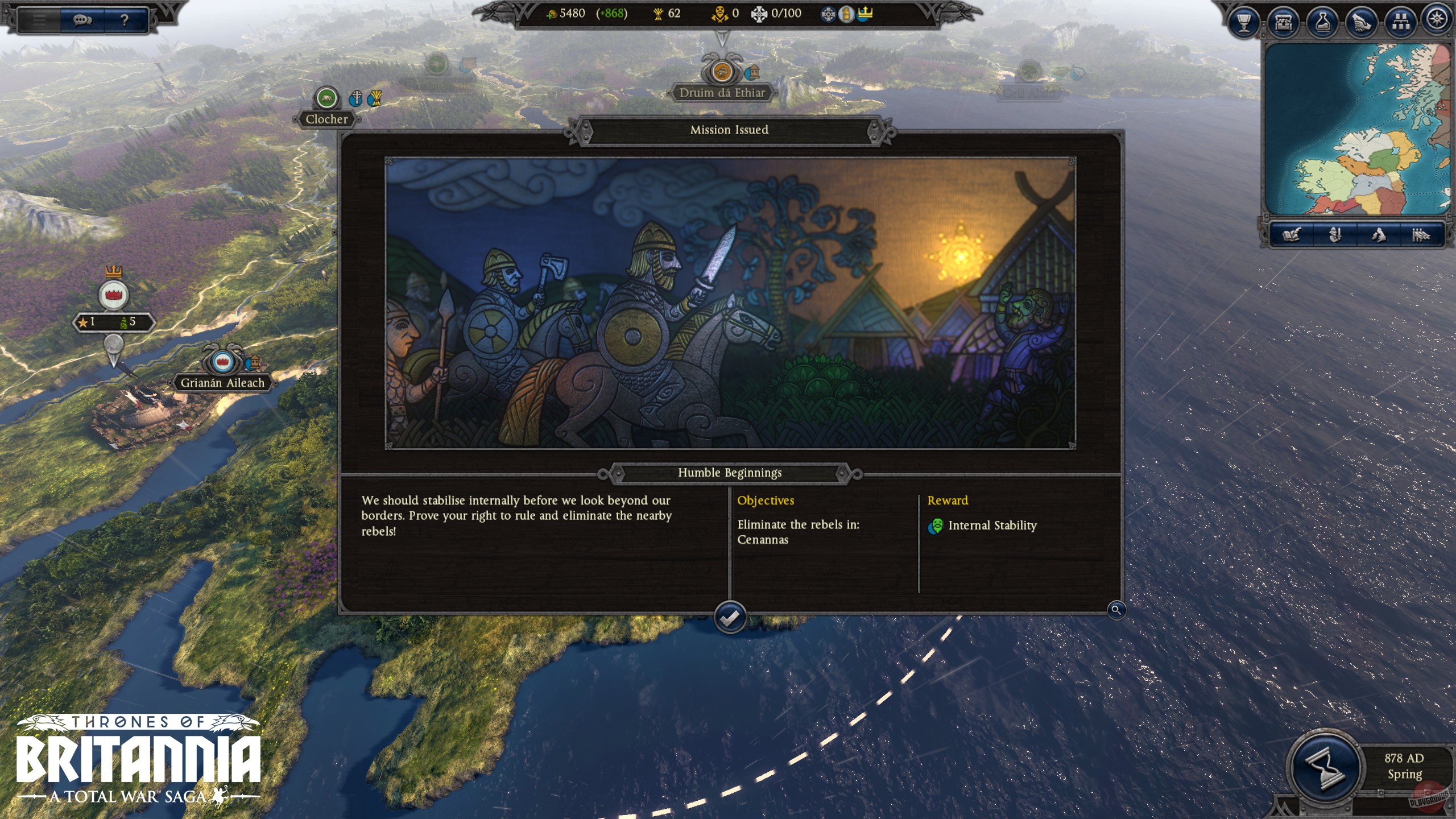 Скриншот из игры A Total War Saga: Thrones of Britannia - 28