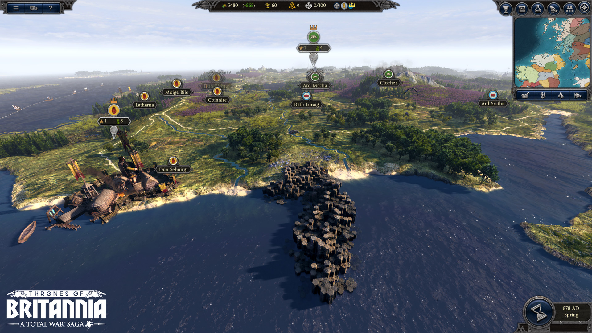 Скриншот из игры A Total War Saga: Thrones of Britannia - 29
