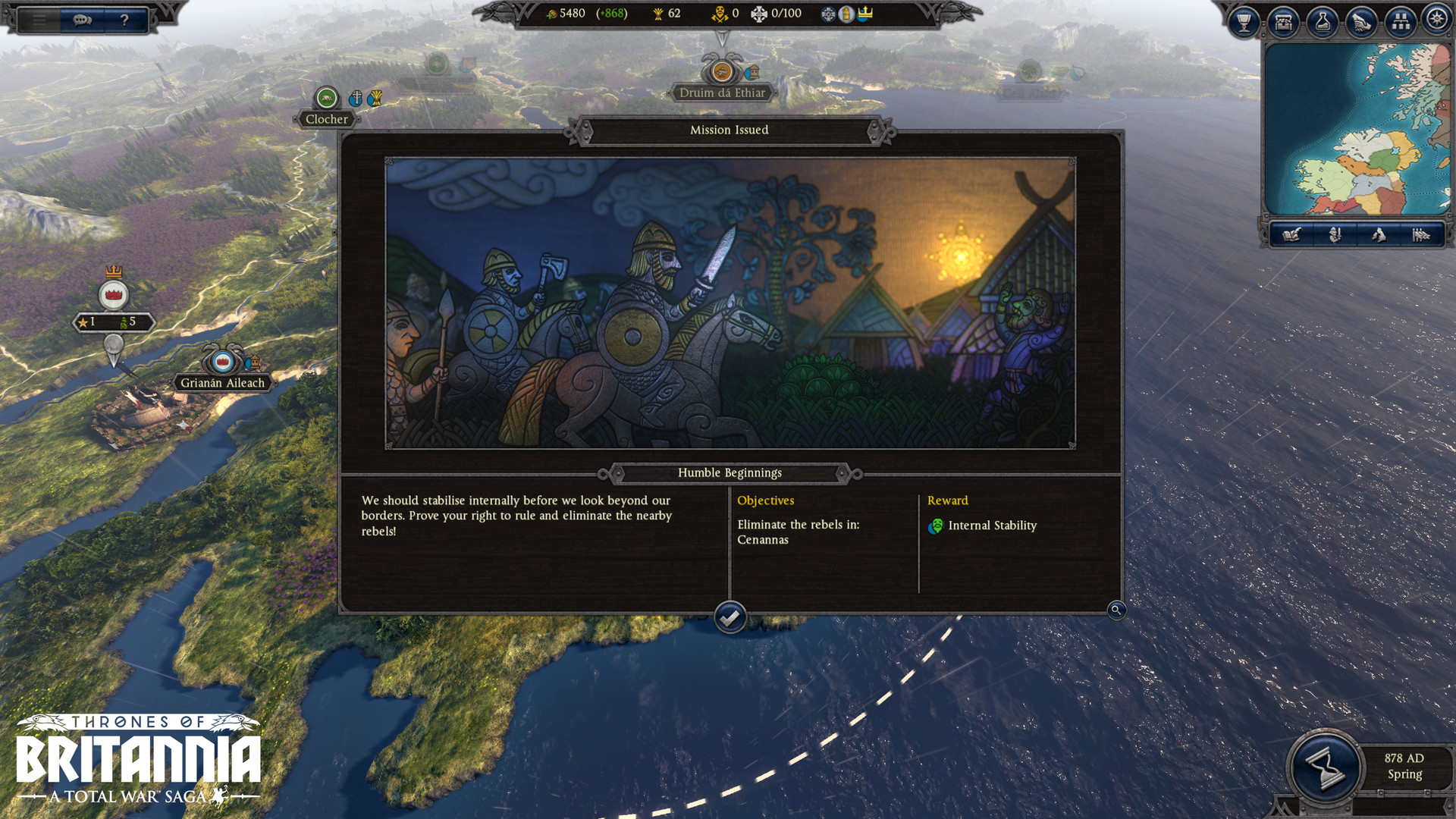 Скриншот из игры A Total War Saga: Thrones of Britannia - 26