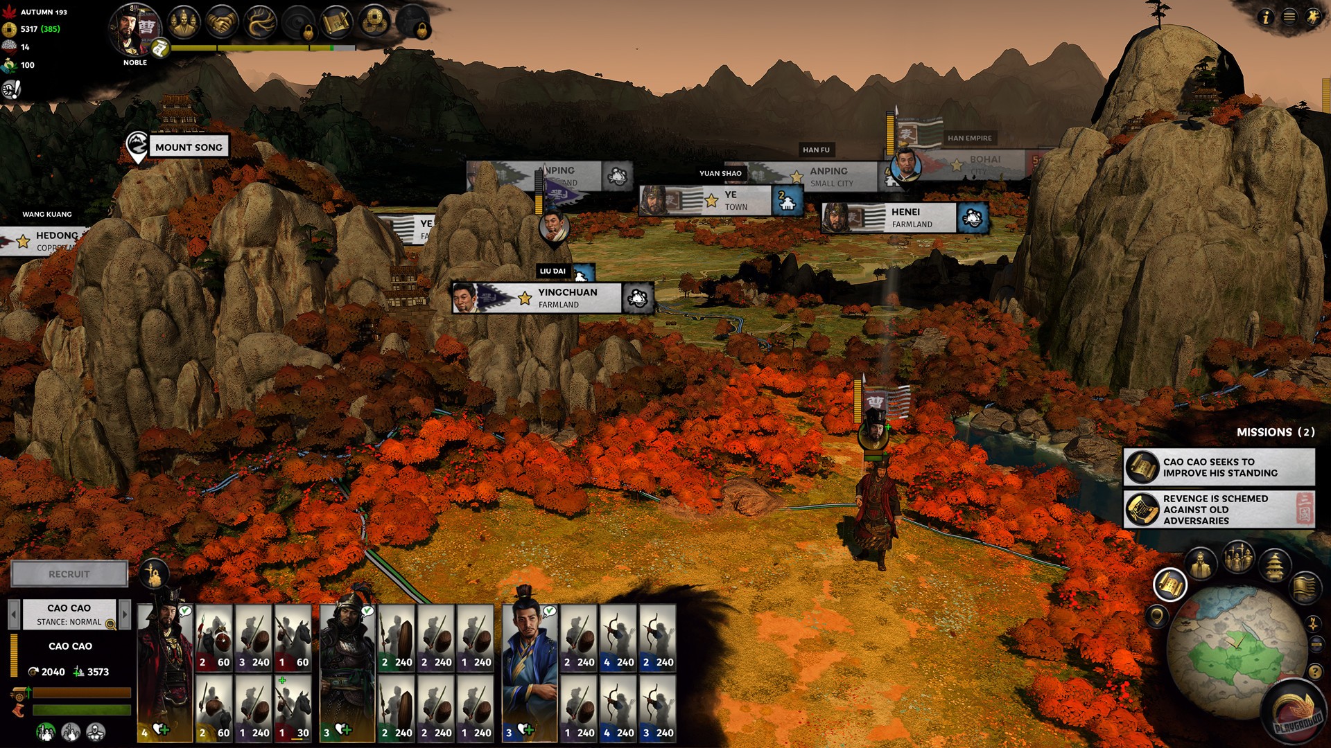 Скриншот из игры Total War: Three Kingdoms - 61