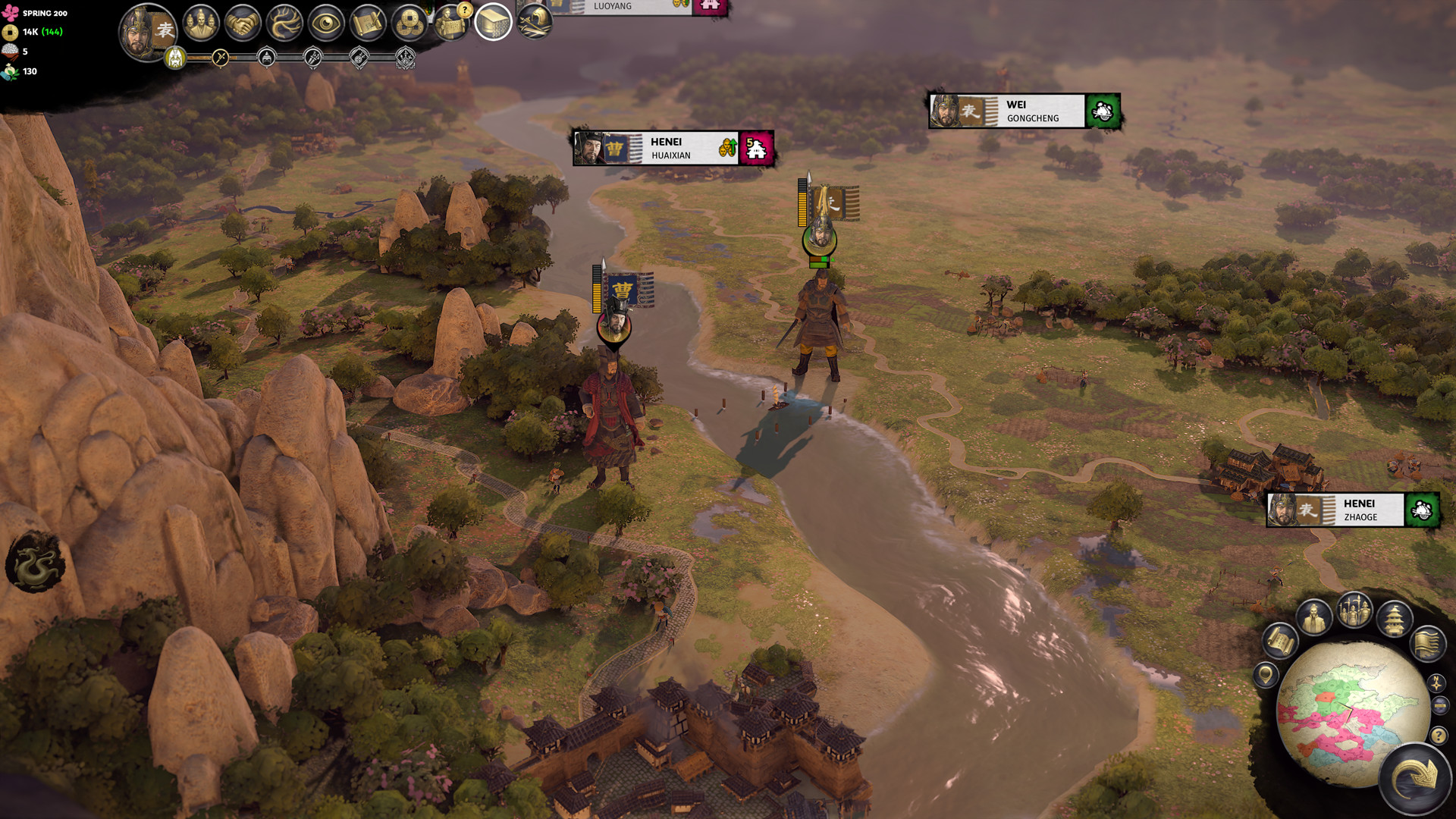 Скриншот из игры Total War: Three Kingdoms - 2