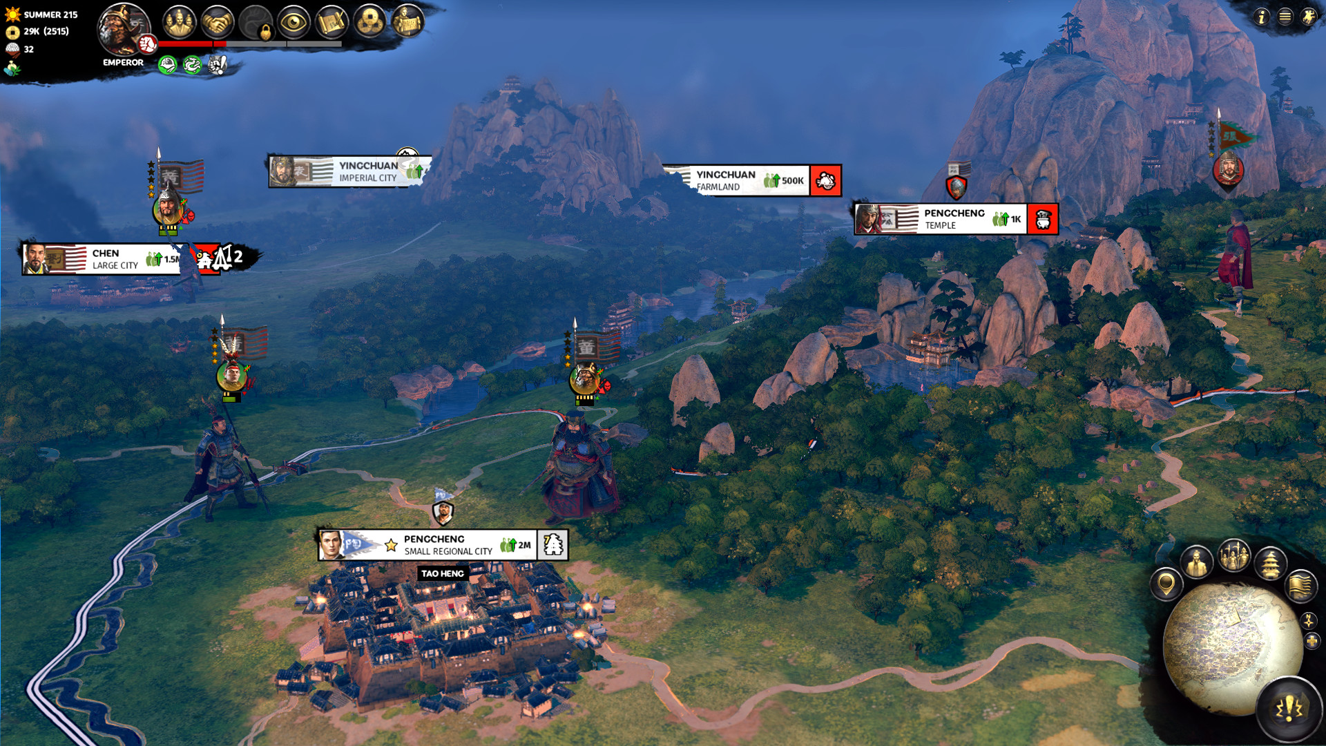 Скриншот из игры Total War: Three Kingdoms - 34