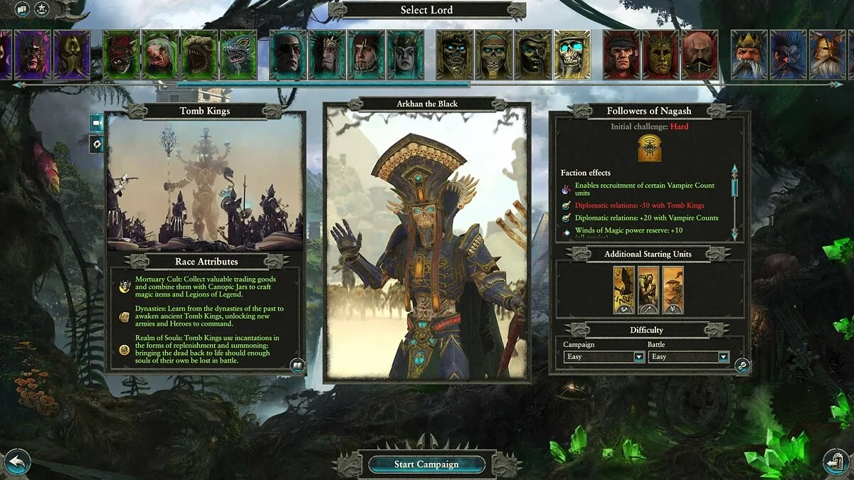 Скриншот из игры Total War: Warhammer 2 - Rise of the Tomb Kings - 2