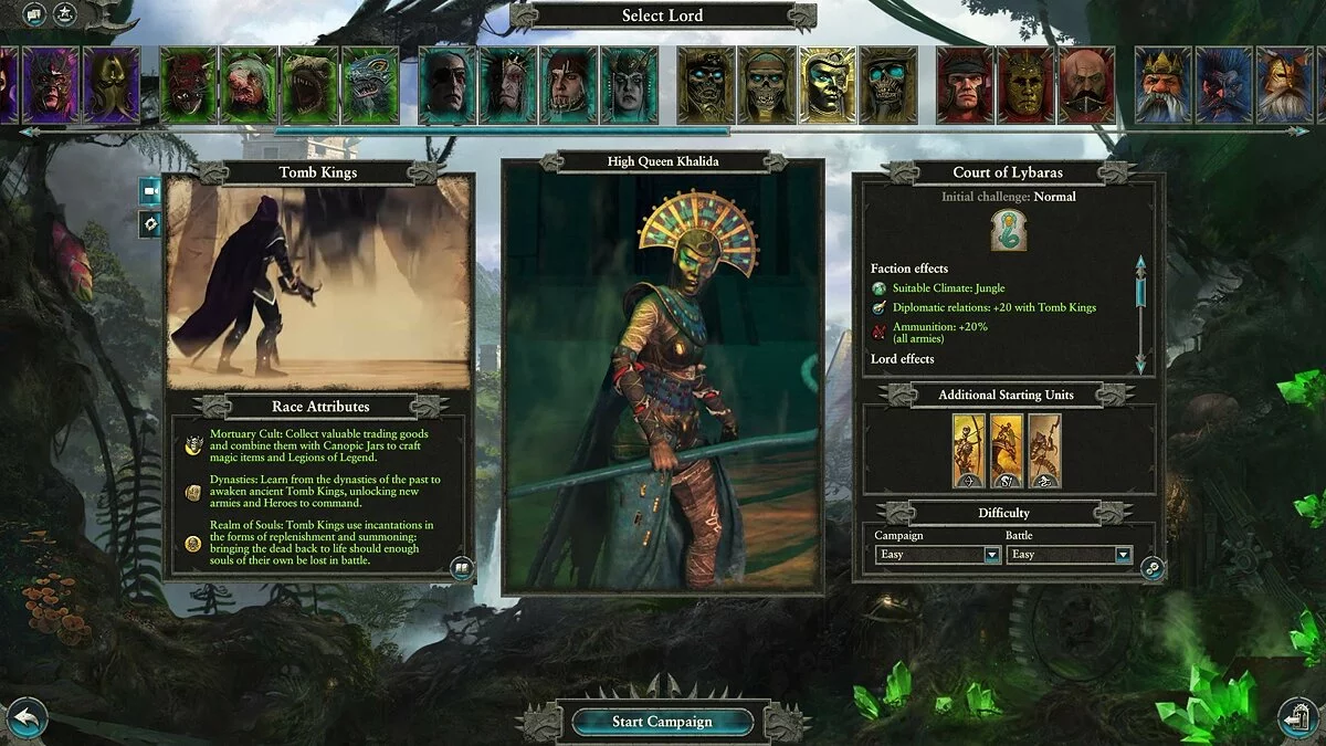 Скриншот из игры Total War: Warhammer 2 - Rise of the Tomb Kings - 3