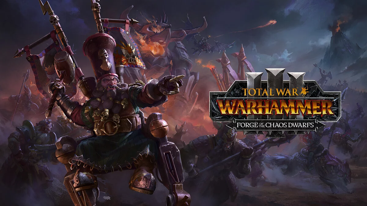 Скриншот из игры Total War: Warhammer 3 - Forge of the Chaos Dwarfs - 1