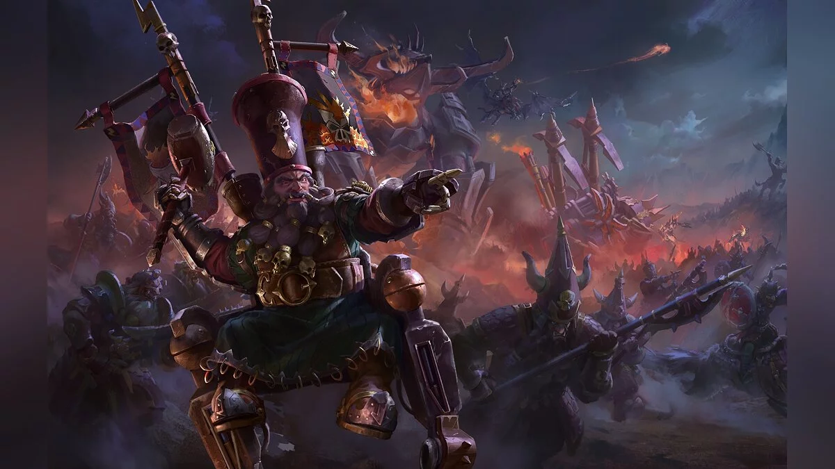 Скриншот из игры Total War: Warhammer 3 - Forge of the Chaos Dwarfs - 7