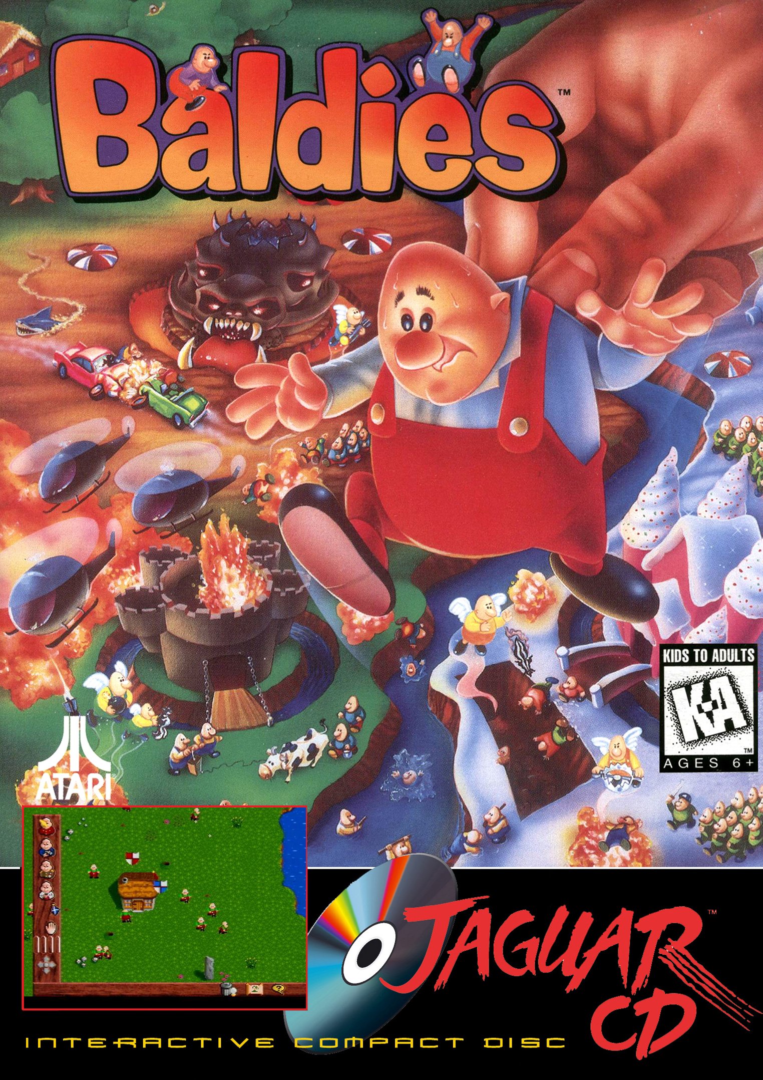 Обложка игры Baldies