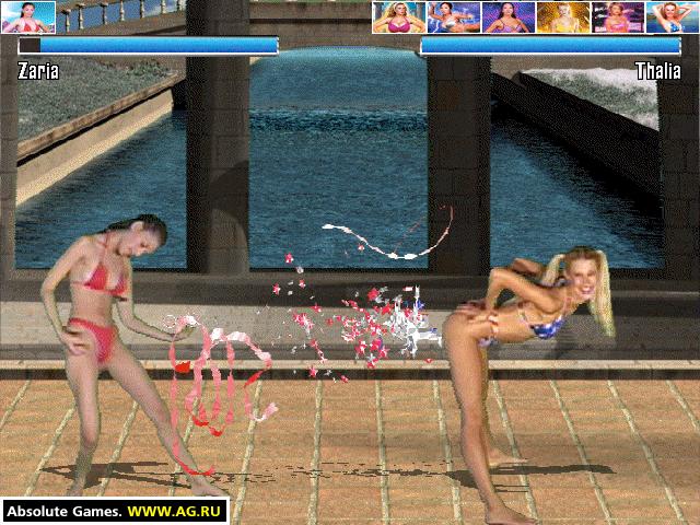 Скриншот из игры Bikini Karate Babes - 6
