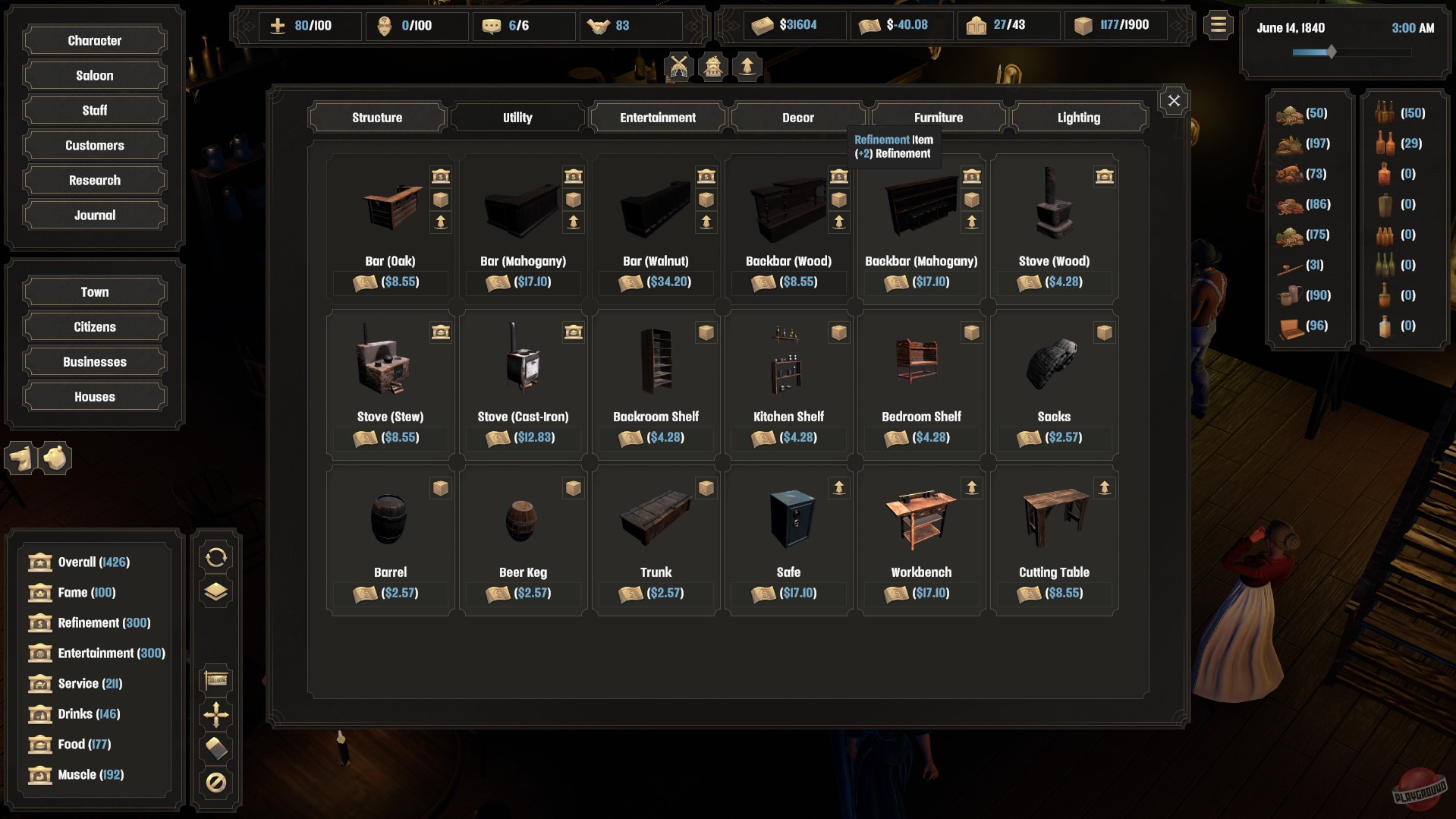 Скриншот из игры Deadwater Saloon - 23
