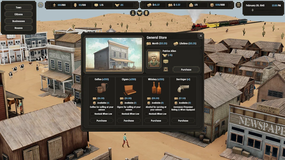 Скриншот из игры Deadwater Saloon - 2