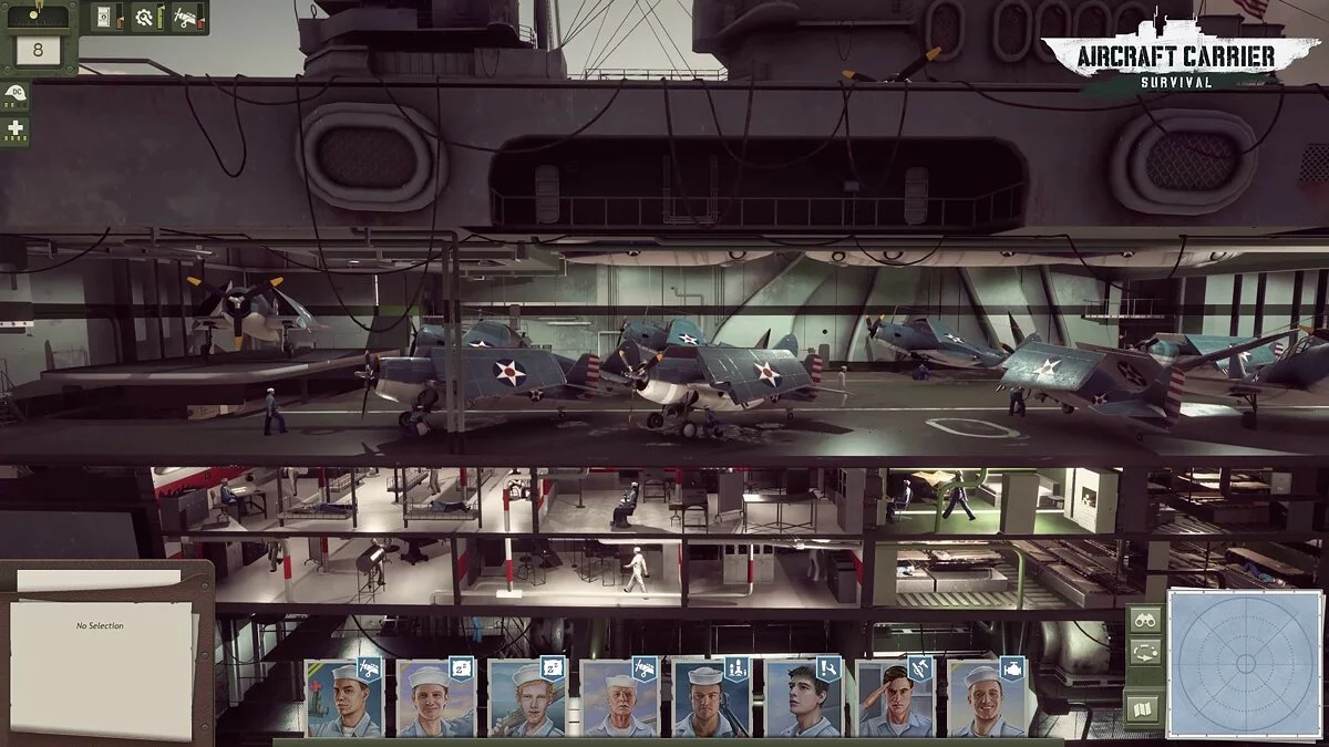 Скриншот из игры Aircraft Carrier Survival - 15
