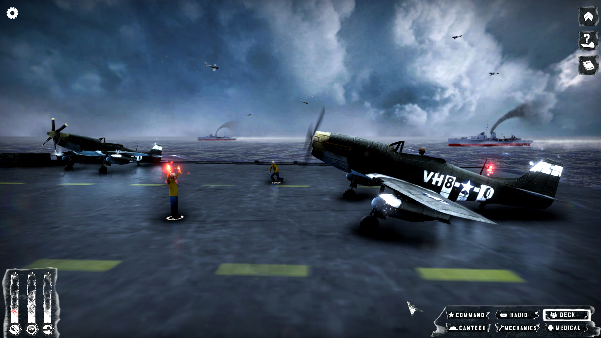 Скриншот из игры Aircraft Carrier Survival - 7