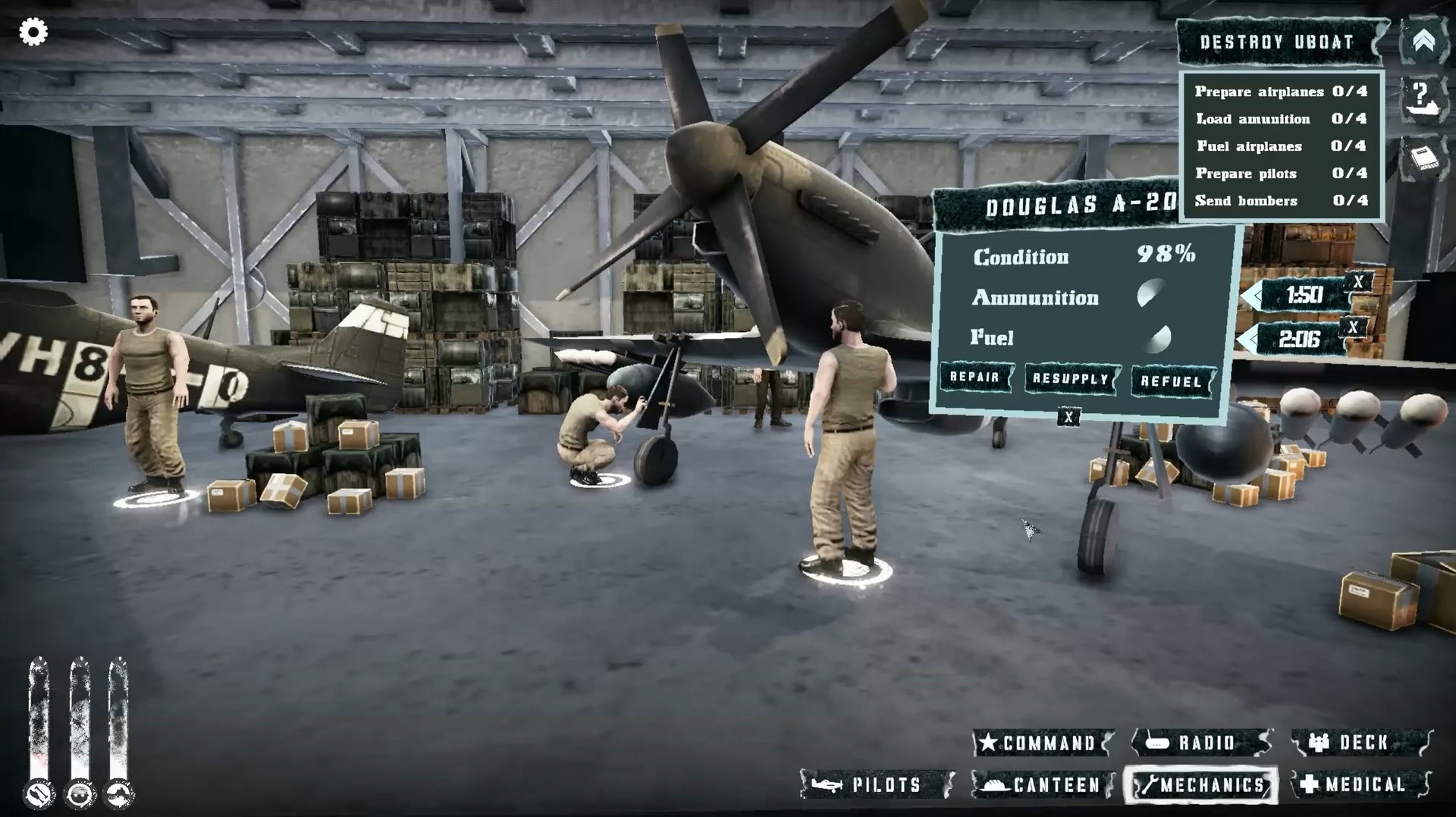Скриншот из игры Aircraft Carrier Survival - 9