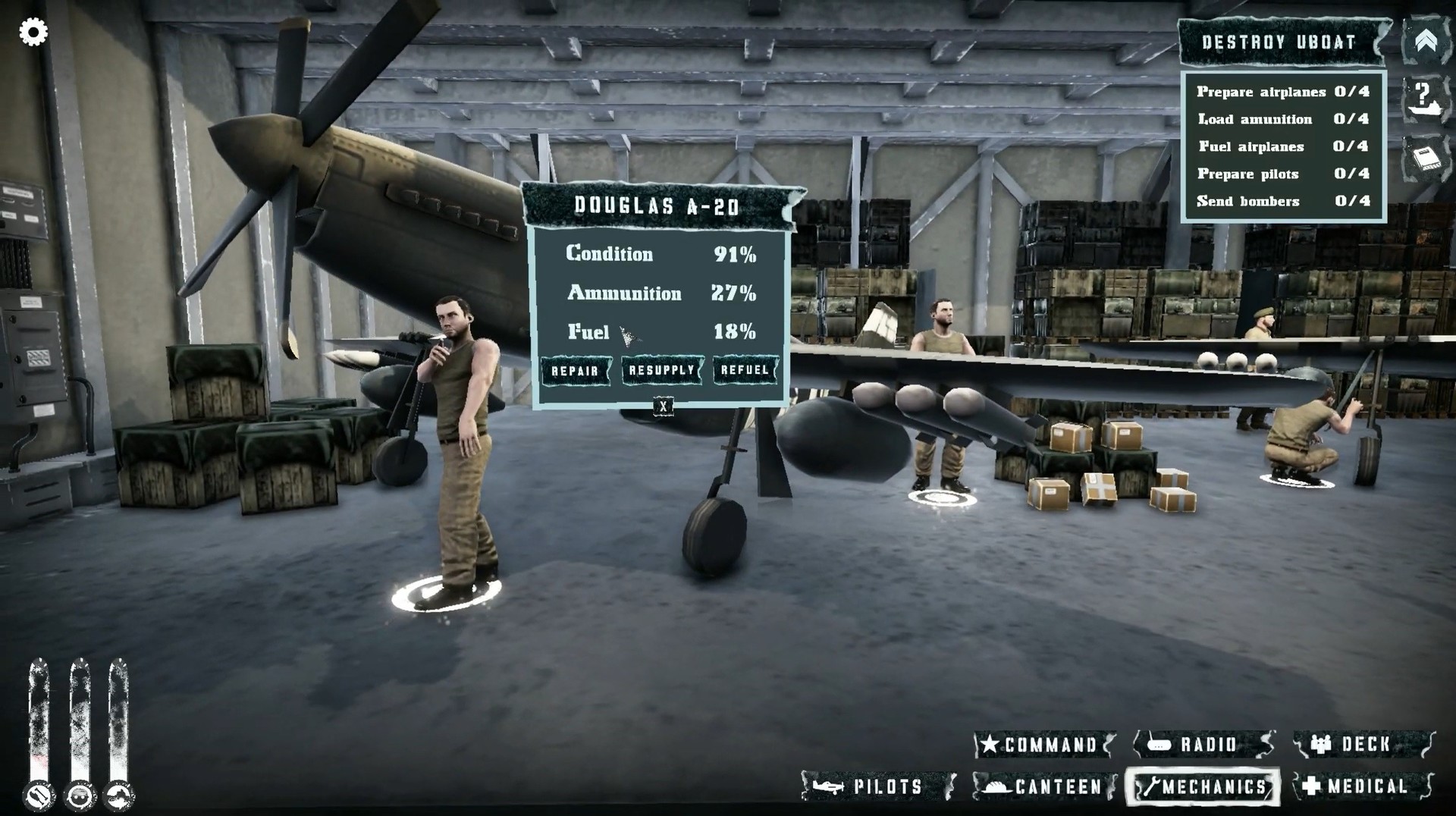 Скриншот из игры Aircraft Carrier Survival - 10
