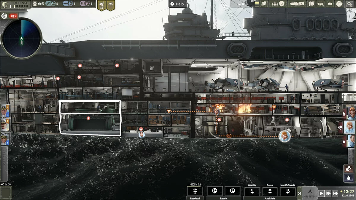 Скриншот из игры Aircraft Carrier Survival - 35